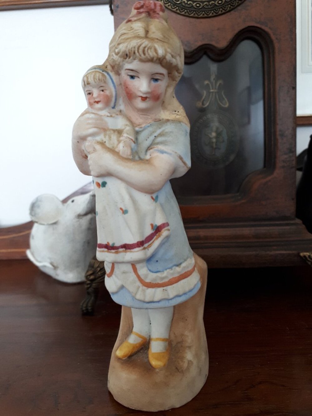 Figurine - Over 100 years old - Genuine ANTIQUE - Picture 2 of 9